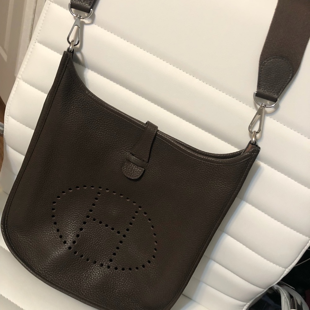 HERMES Evelyn -100% Authentic - Brown-
